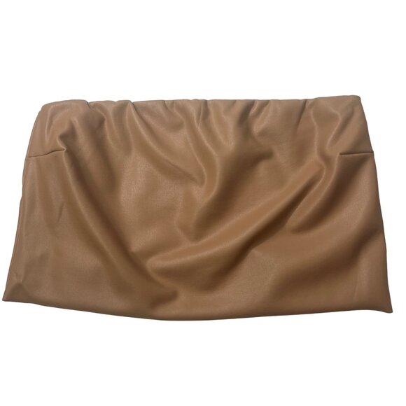 SKIMS Faux Leather Tube Top Sienna 3X - Picture 2 of 11